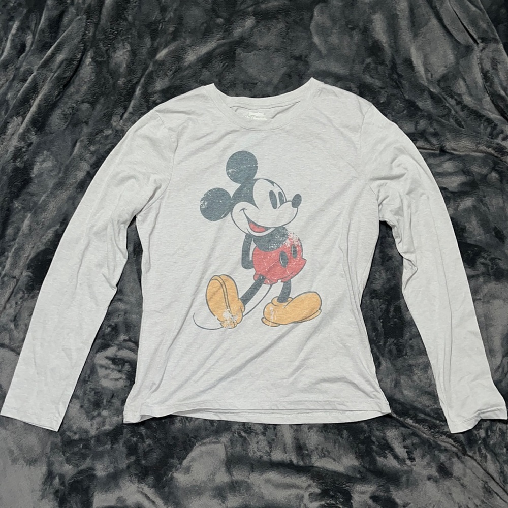 Long Sleeve Mickey Tee